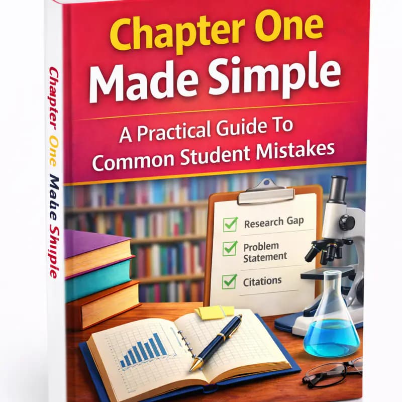 Chapter One Made Simple: A Practical Guide To Common Student Mistakes
